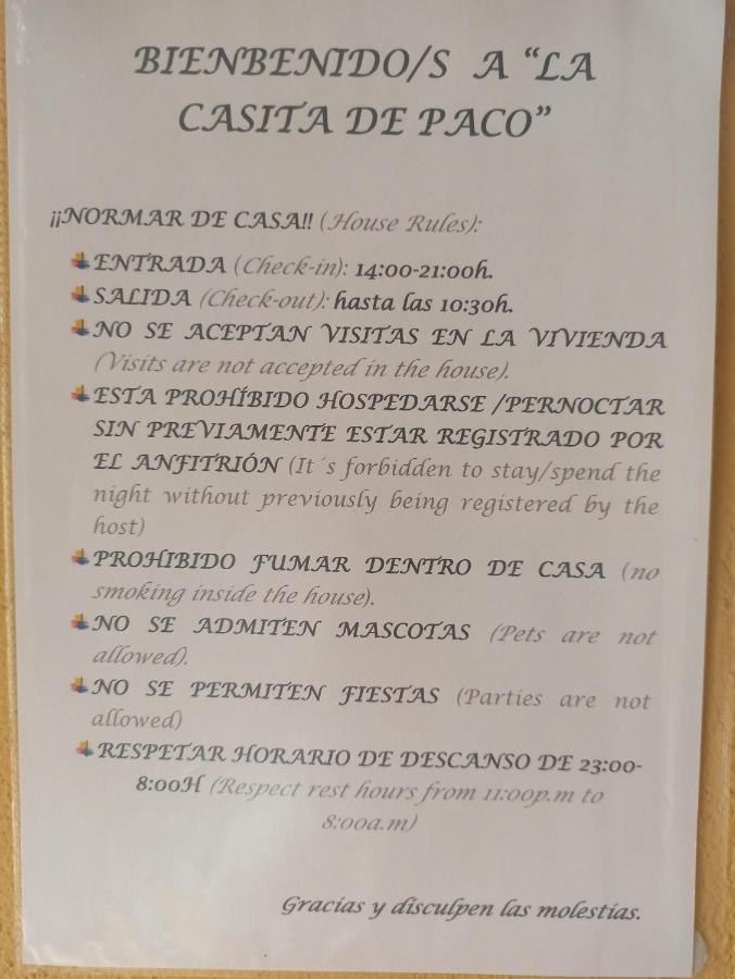 Ferienwohnung La Casita De Paco Albaicin Granada Exterior foto